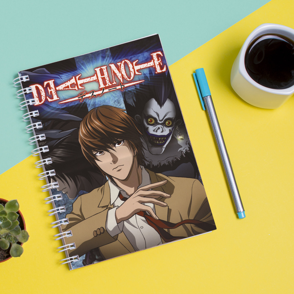 

Скетчбук (Sketchbook) для рисования с принтом "Death Note - Тетрадь смерти 1"