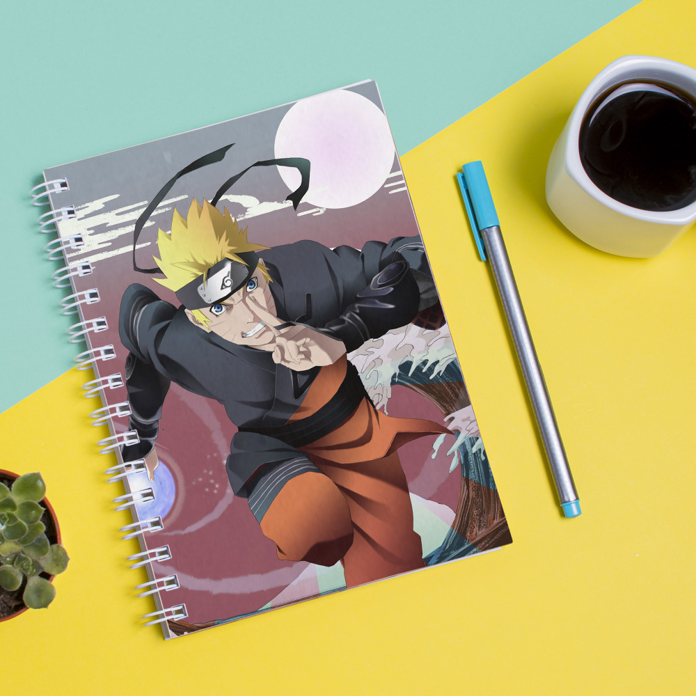 

Скетчбук Sketchbook для рисования с принтом Naruto Наруто 19