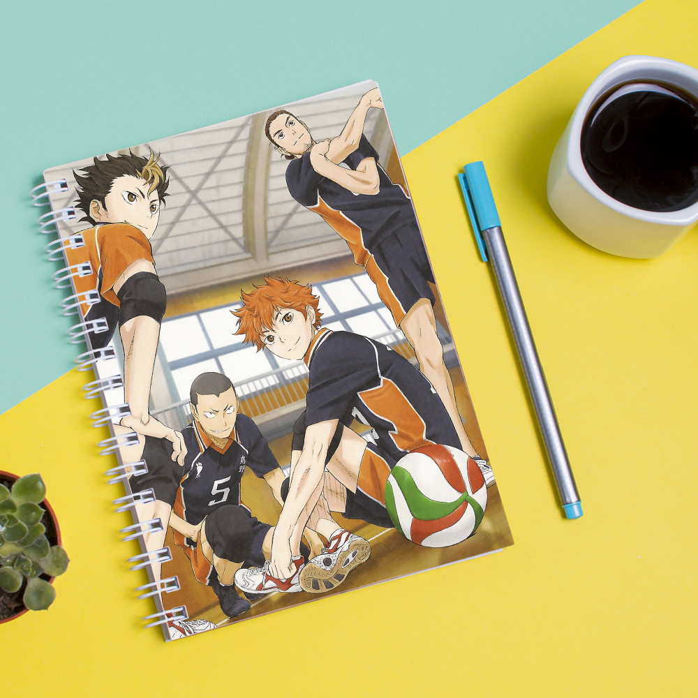 

Скетчбук Sketchbook для рисования с принтом Haikyu - Волейбол 16