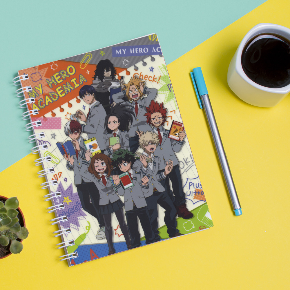 

Скетчбук Sketchbook для рисования с принтом My Hero Academia - Моя геройская академия 2