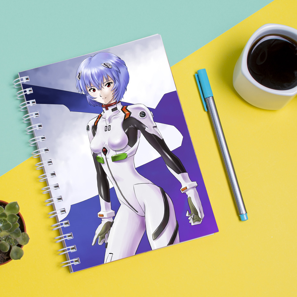 

Скетчбук Sketchbook для рисования с принтом ReZero