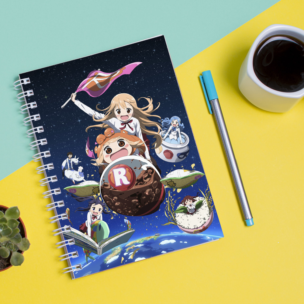 

Скетчбук Sketchbook для рисования с принтом Umaru chan Двуличная сестренка Умару-чан