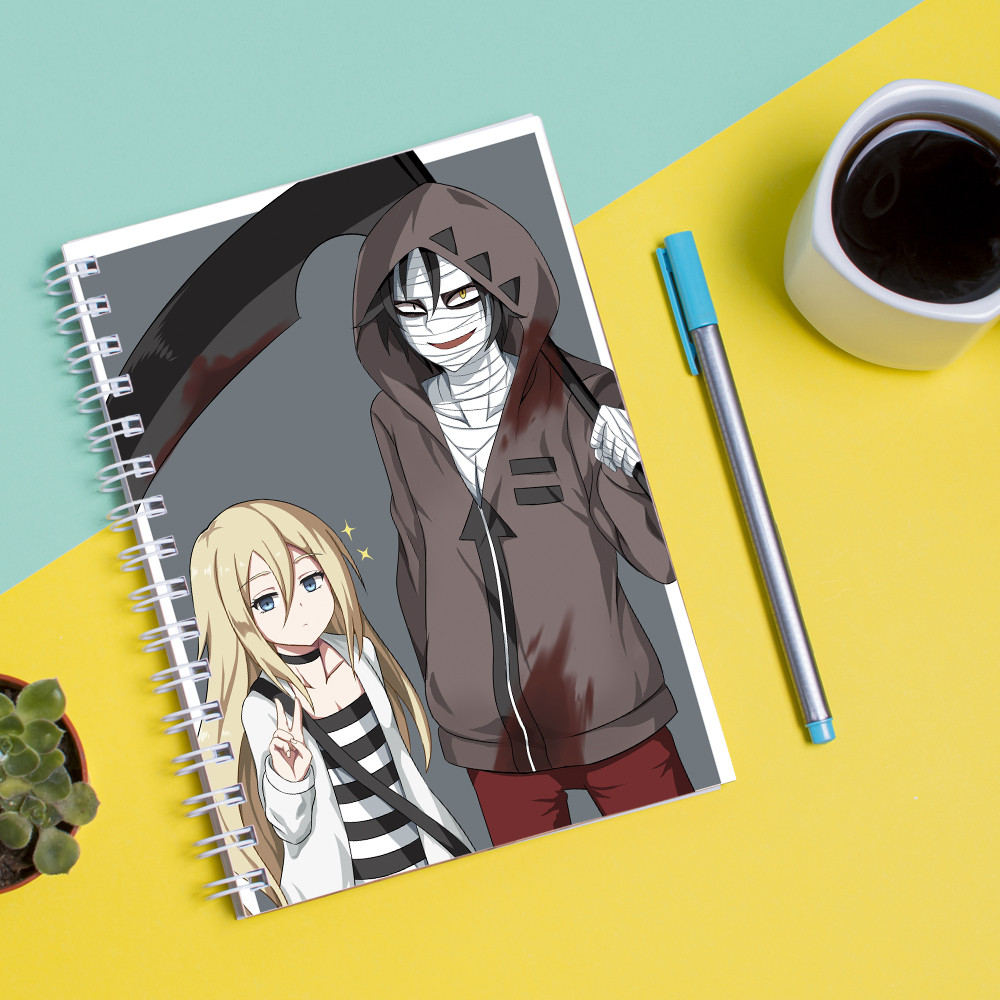 

Скетчбук (Sketchbook) для рисования с принтом "Angels of Death. Ангел Кровопролития"