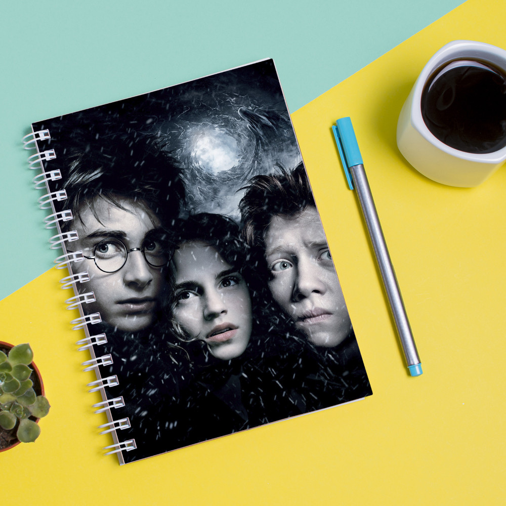 

Скетчбук Sketchbook для рисования с принтом Гарри Поттер и узник Азкабана - Harry Potter