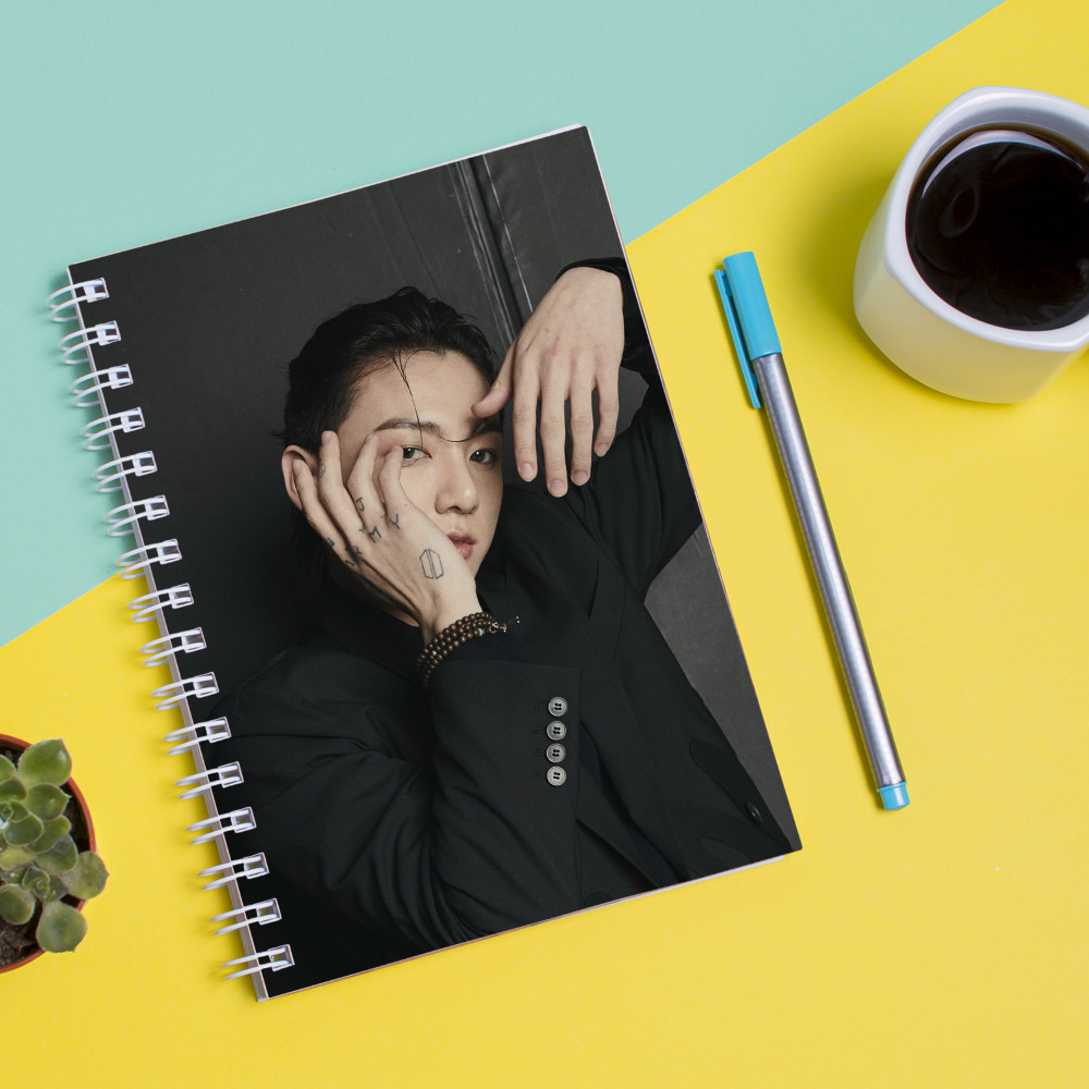 

Скетчбук Sketchbook для рисования с принтом Твой похититель Чон Чонгук - Jungkook Jeon 2
