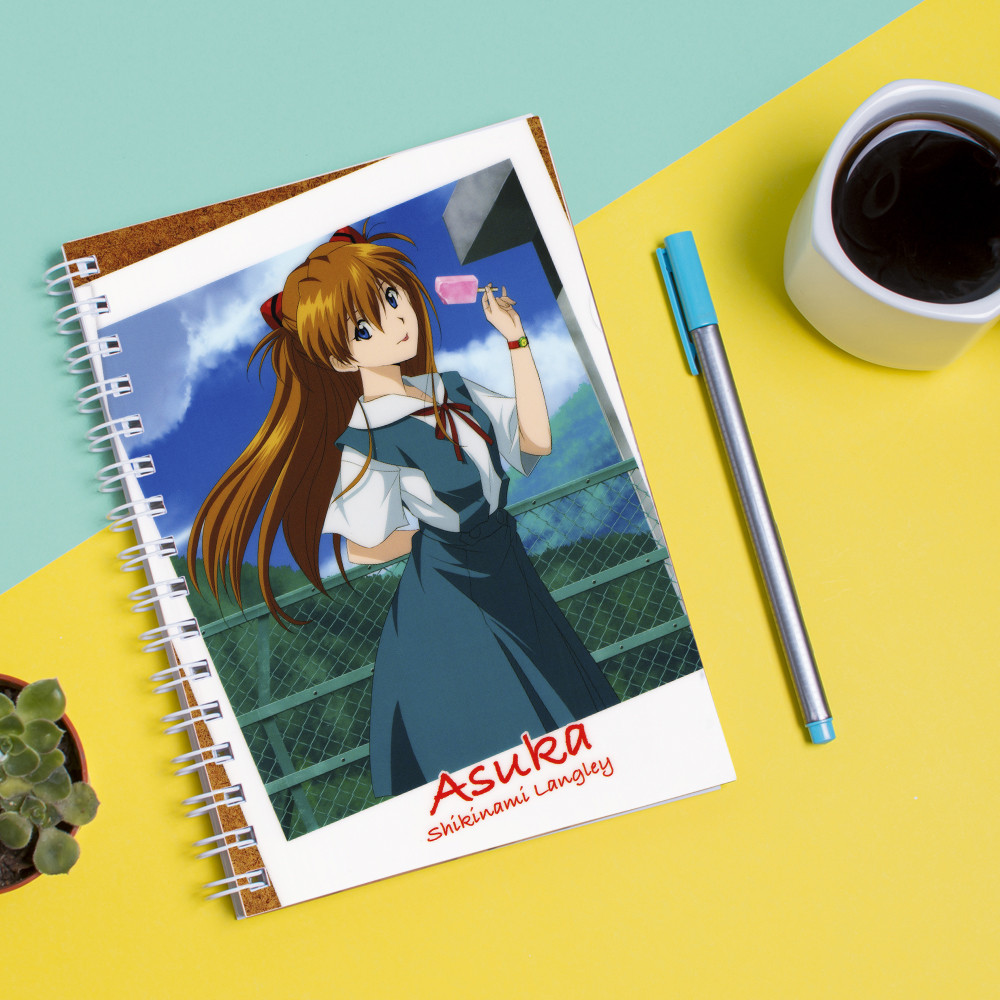 

Скетчбук Sketchbook для рисования с принтом Neon Genesis Evangelion Евангелион нового поколения 5