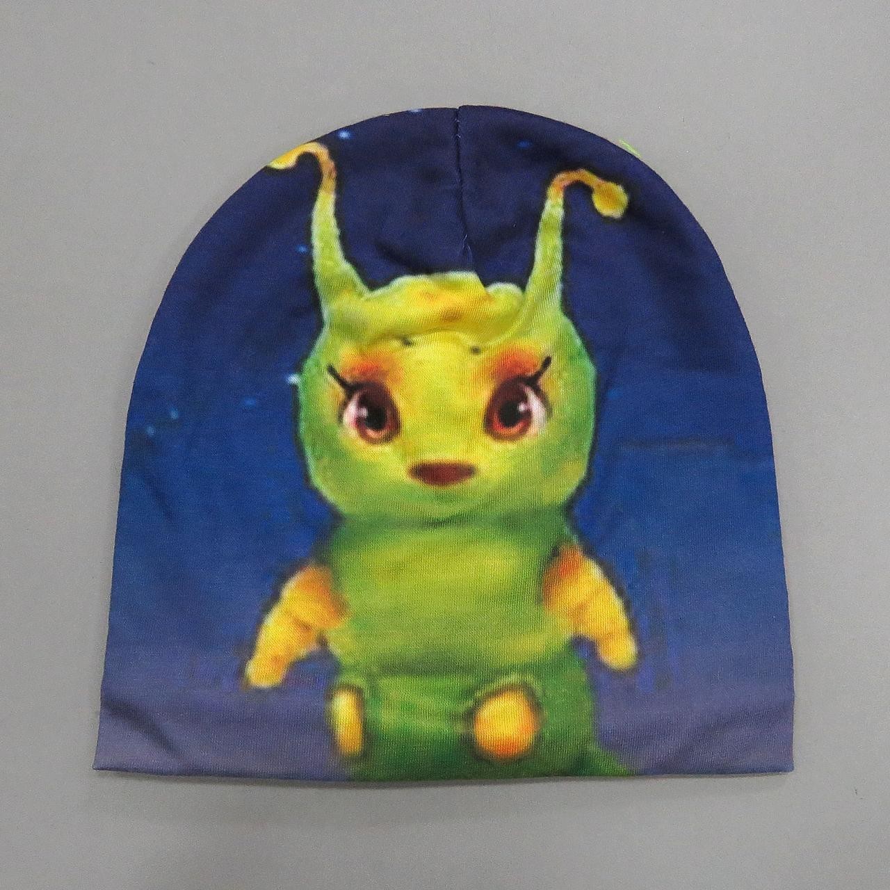 

Утепленная шапка "Гусеница" Baby Fashion на флисовой подкладке для мальчика 36-40 см Синяя 15338