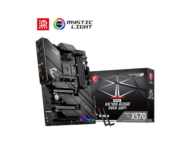 

Материнська плата MSI MPG X570S EDGE MAX WIFI Socket AM4 ATX