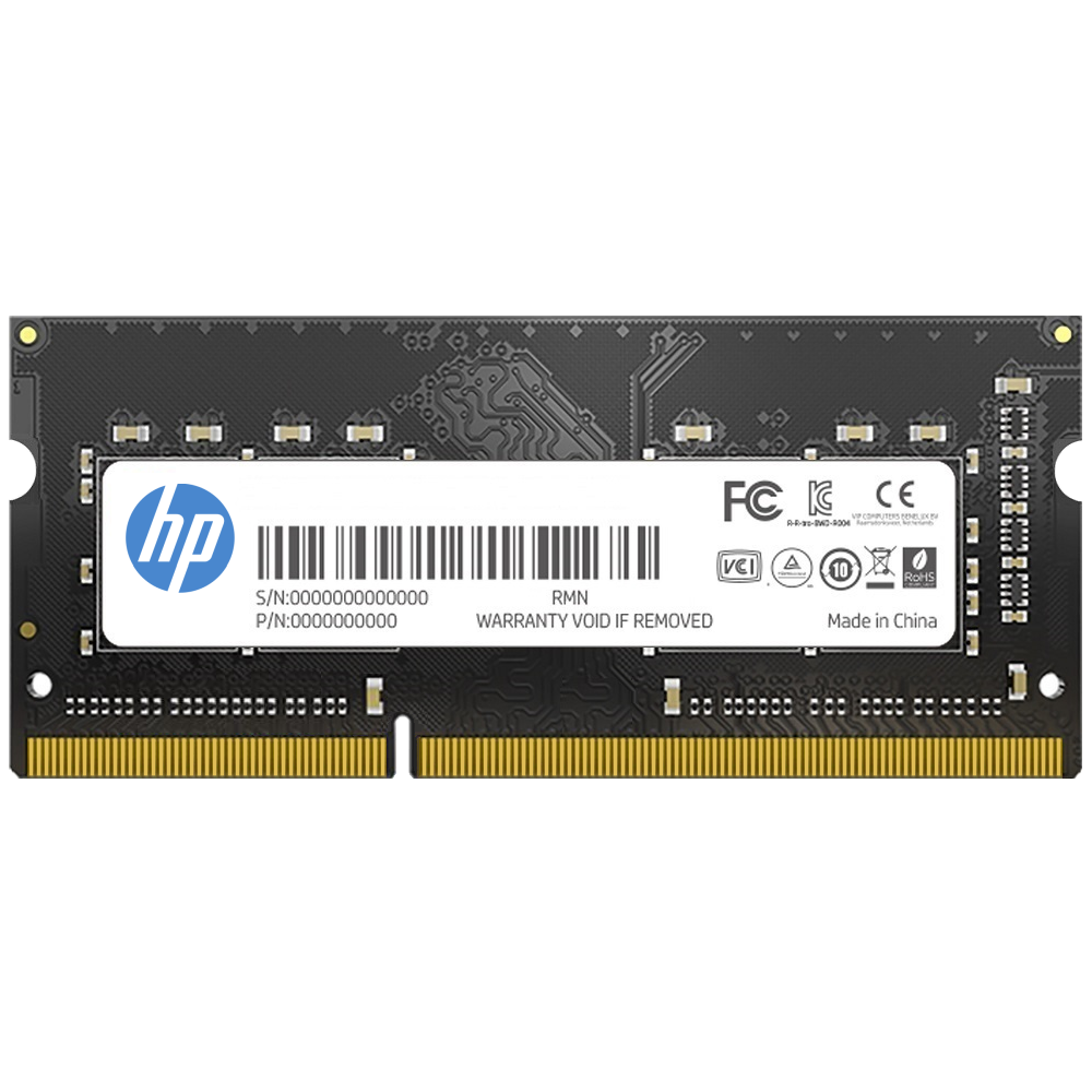 

Оперативна пам'ять HP SODIMM DDR3L 4Gb 1600MHz PC3L-12800 (863491-001)