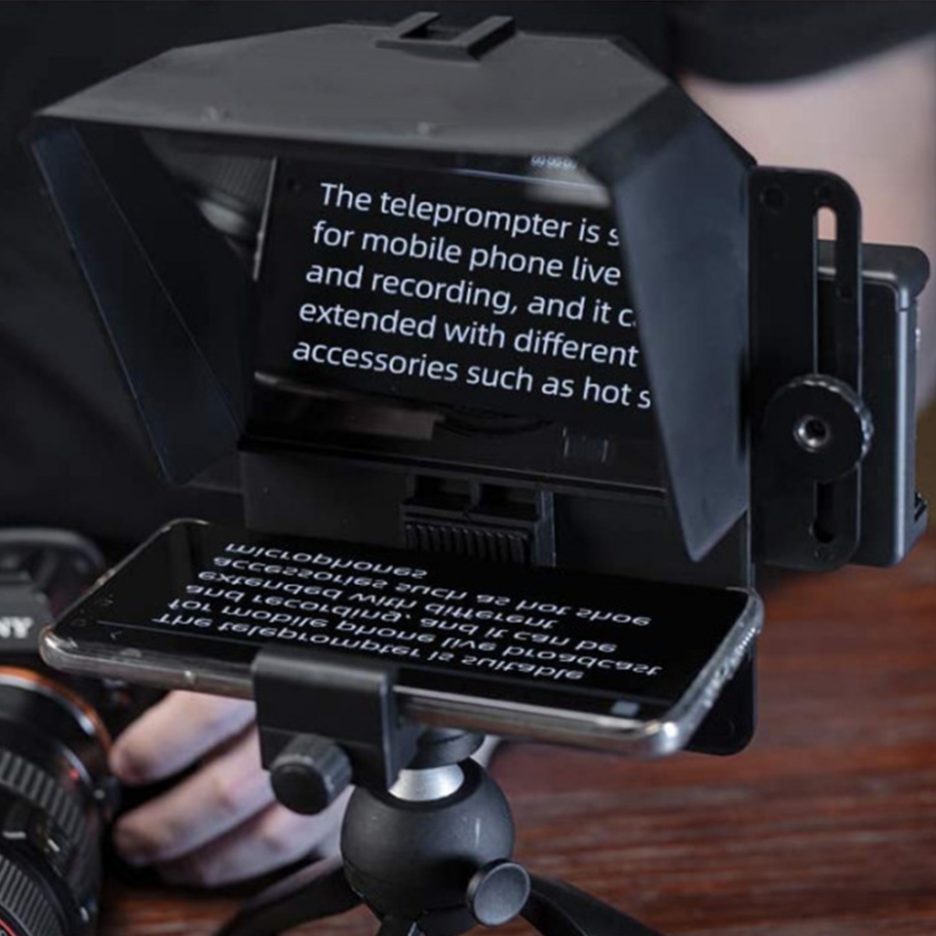 Компактный Телесуфлёр для Смартфона и Камеры Mini Teleprompter Pro Суфлер  (TMV45190) – фото, отзывы, характеристики в интернет-магазине ROZETKA от  продавца: MellMan | Купить в Украине: Киеве, Харькове, Днепре, Одессе,  Запорожье, Львове