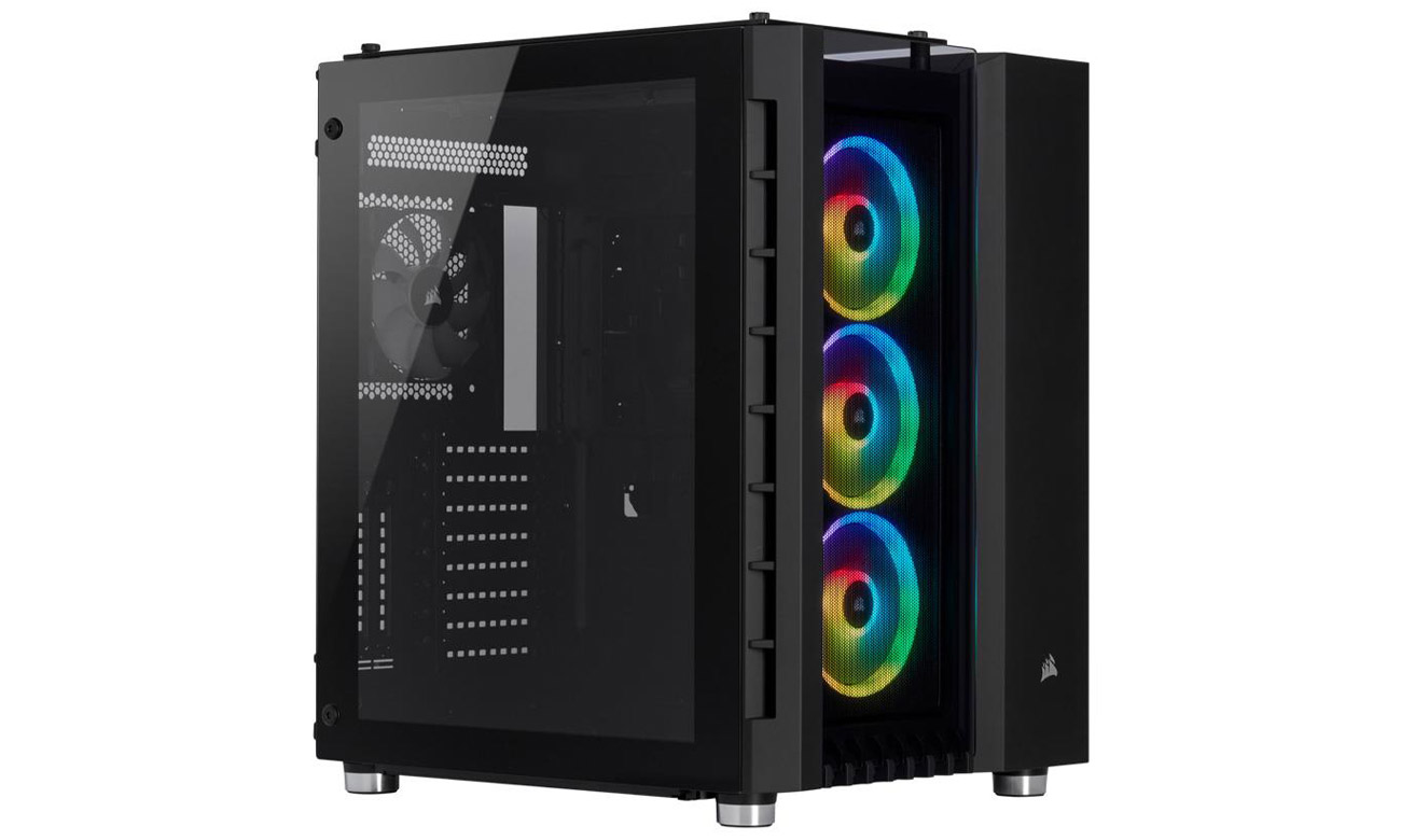 

Корпус Corsair Obudowa Crystal 680X Rgb Szkło hartowane B