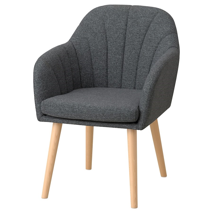 

Крісло IKEA BASTDAL Gunnared середньо-сіре (705.064.40)