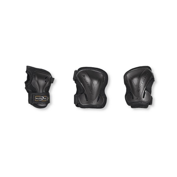 

Детский Комплект Защиты Rollerblade XXS из 3 Элементов Evo Gear Junior 3 pack Черный