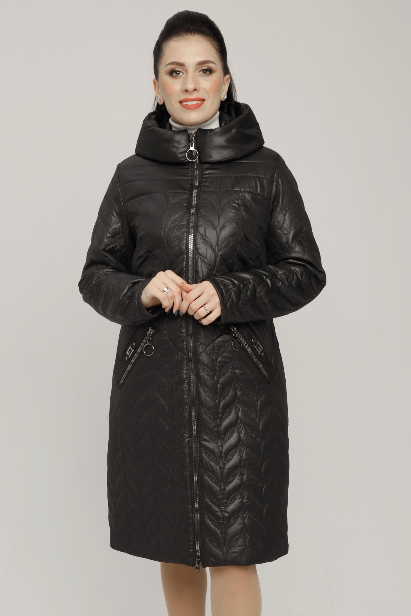 

Куртка Exclusive moda М-257  Черный, Куртка Exclusive moda М-257 58 Черный