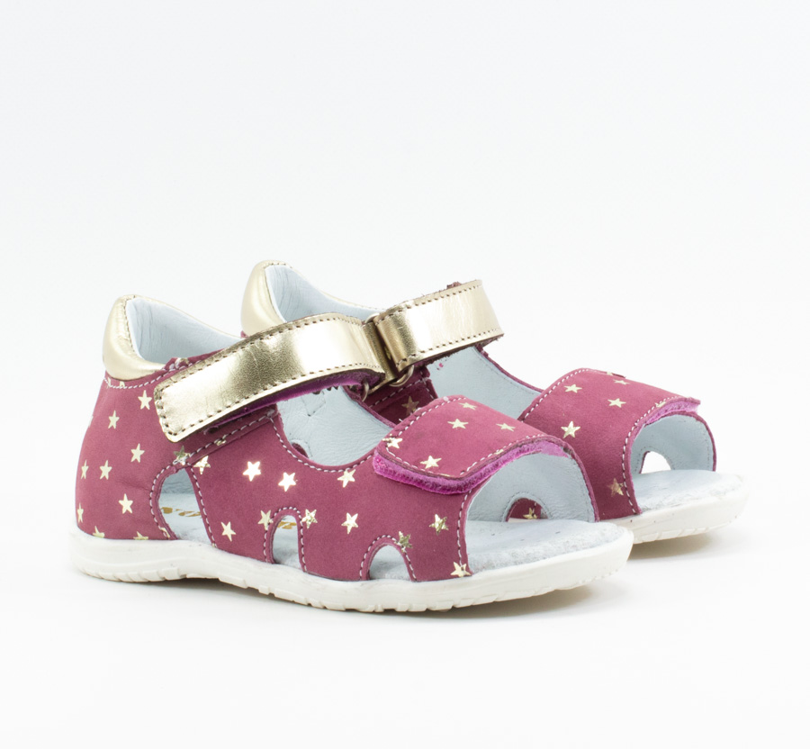 

Босоножки Mido Noster 162 Бордовый 24 размер