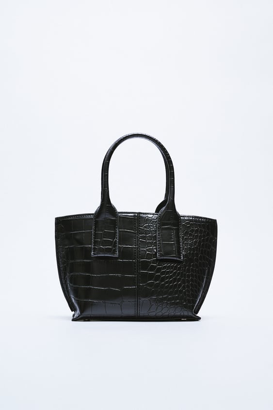 

Сумка Zara BOLSO BANDOLERA CITY MINI ES234 Чорна (P-6910806231352)