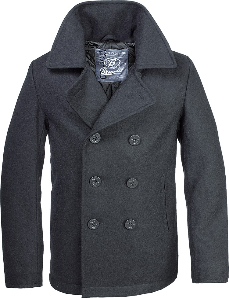 

Пальто Brandit Pea Coat  BLACK (3109.2, Пальто Brandit Pea Coat L BLACK (3109.2.L)
