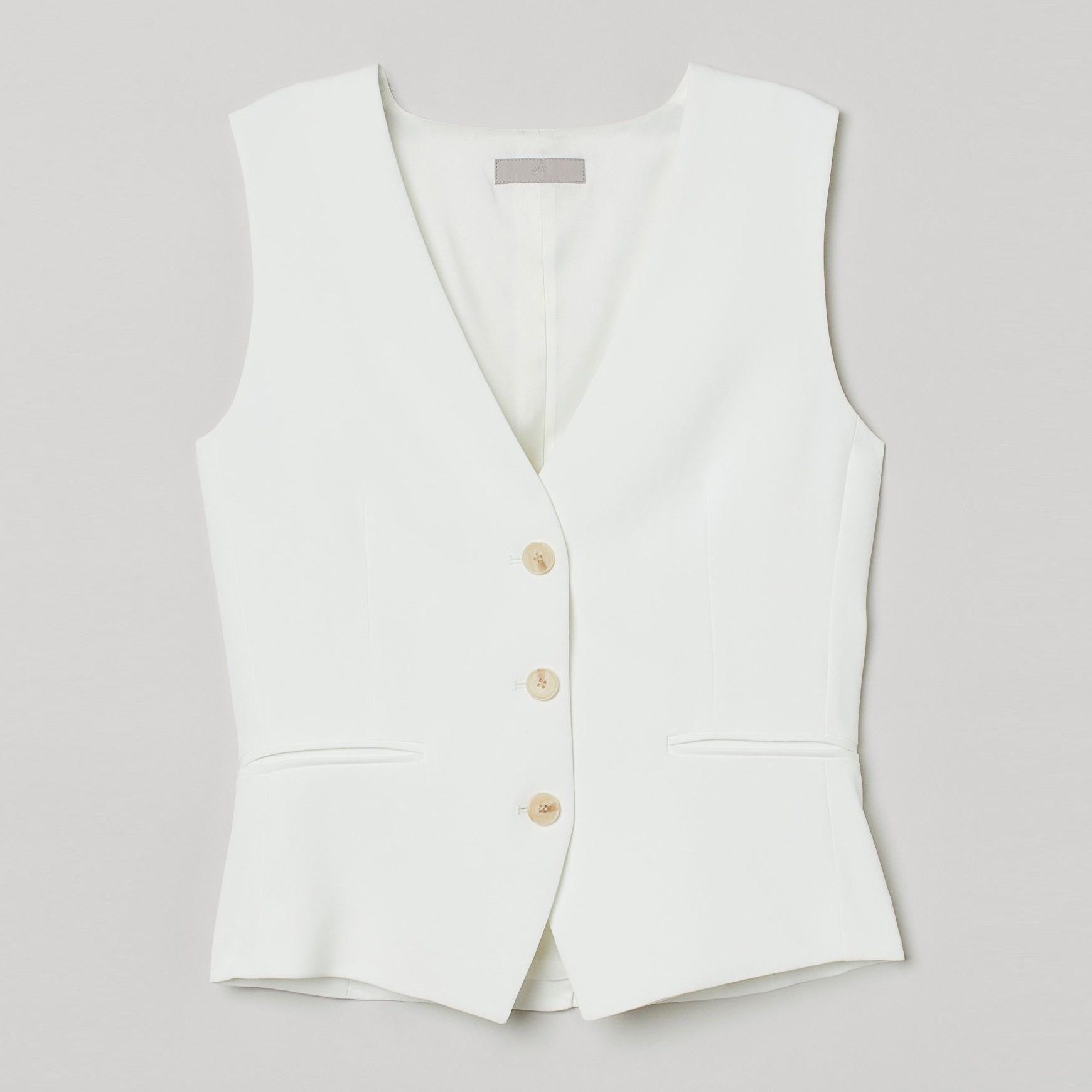

Жилет H&M 9509303abr  Молочный, Жилет H&M 9509303abr 38 Молочный