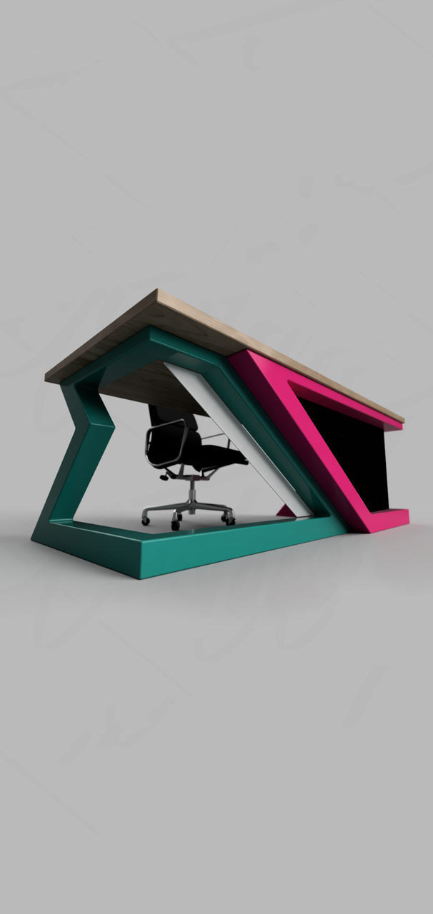 

Дизайнерский Письменный Офисный стол в стиле Лофт Loft Design RV1154 ()