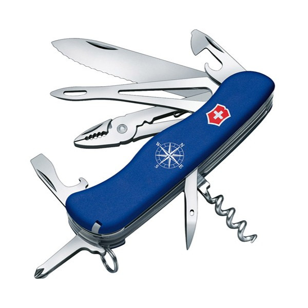 

Швейцарский складной нож Victorinox "Skipper 0.9093.2W синий "9700