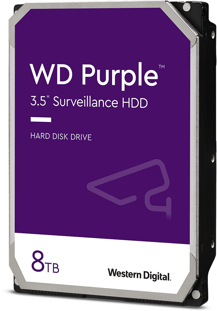 

Жорсткий диск Western Digital 8TB Purple Surveillance (WD84PURZ) (6769043)