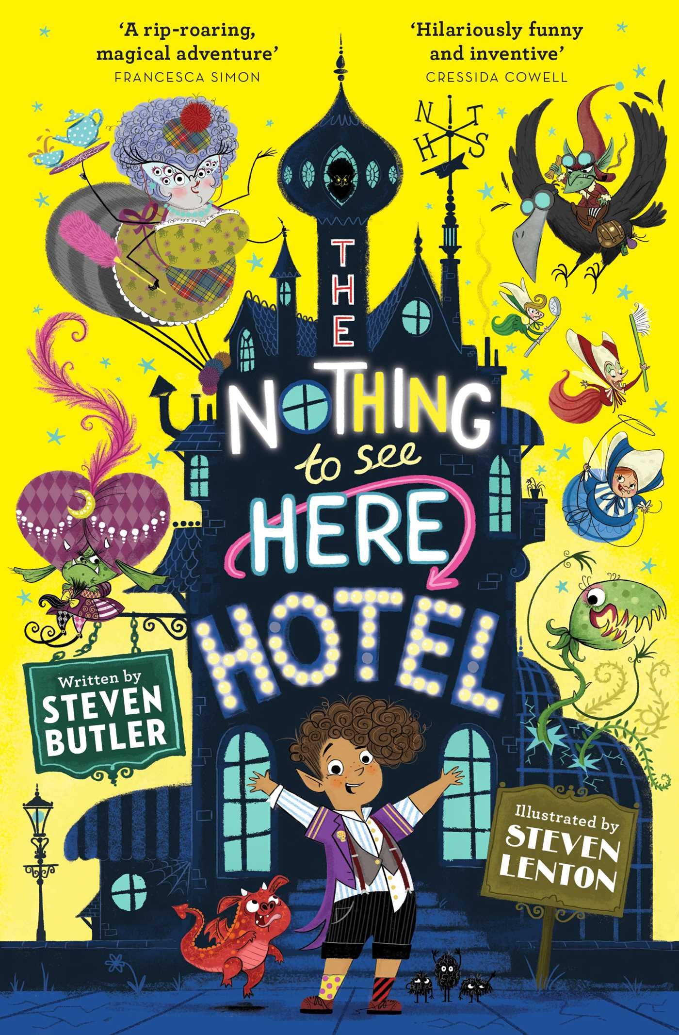 

Книга на английском языке The Nothing to See Here Hotel от автора Steven Butler (Author), Steven Lenton (Illustrator) и издательства Simon and Schuster UK из Великобритании