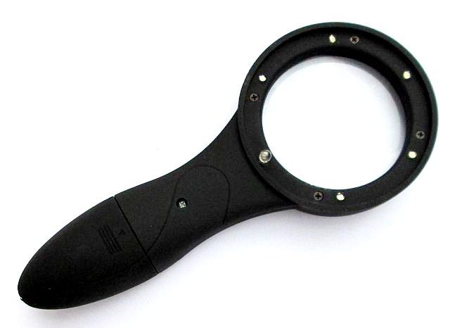

Профессиональная лупа Kronos TH-600559 с подсветкой (bks_00806)