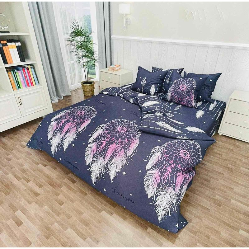 

Постельное белье MERISET Ловец снов Семейный на резинке 550149-8