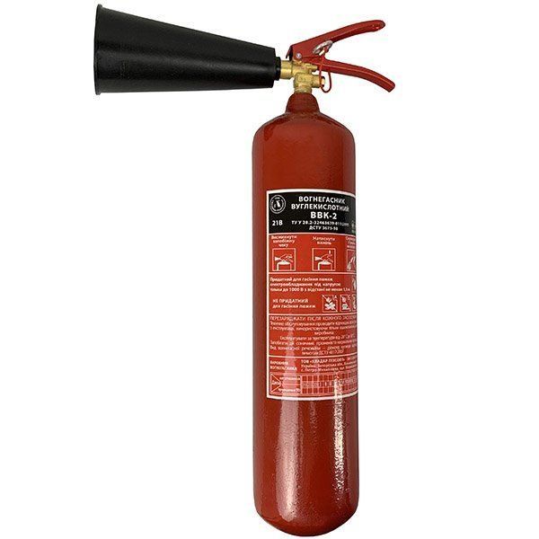 Вогнегасник вуглекислотний ВВК-2 (ОУ-3) – фото, відгуки, характеристики ...