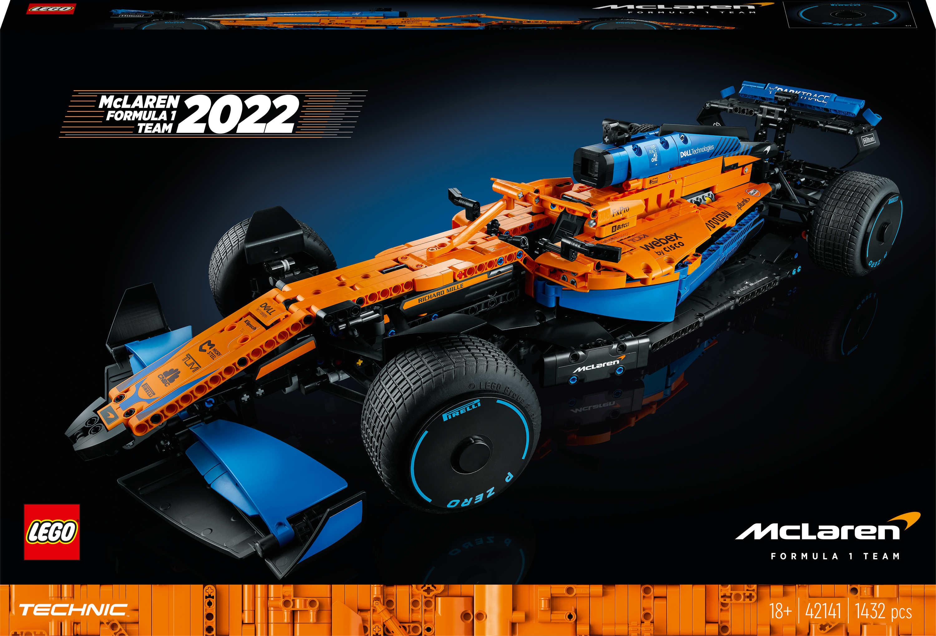 2.さくらんぼスワッグ Конструктор LEGO Technic Гоночний автомобіль McLaren Formula 1