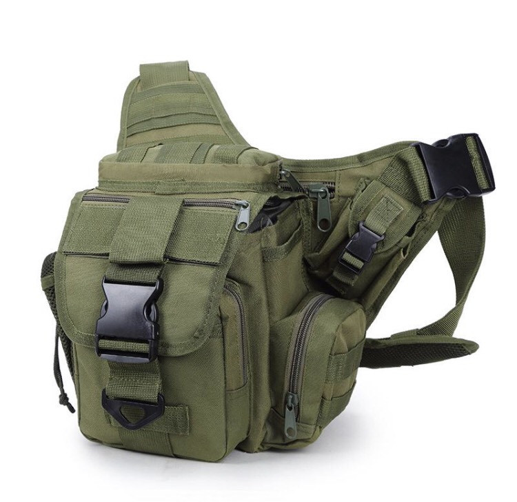 

Городская тактическая штурмовая сумка FALCONTACTICAL Хаки (B03-002)