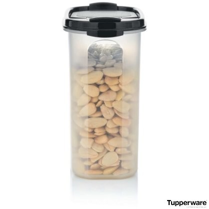 

«Компактус» Tupperware овальный (1.7л) с черной крышкой