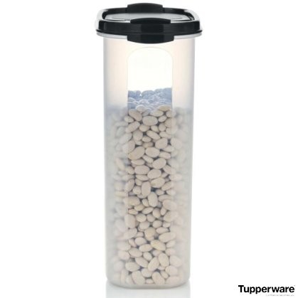 

«Компактус» Tupperware овальный ( 2.3 л) с черной крышкой