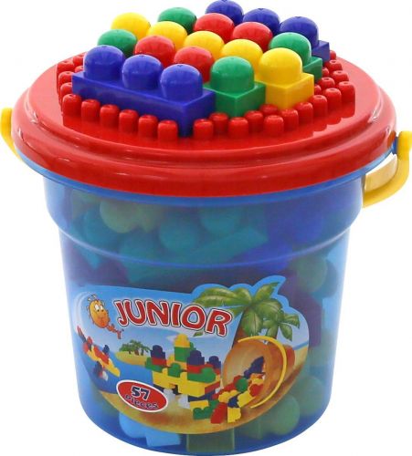 

Пластиковый конструктор "Junior", 57 деталей
