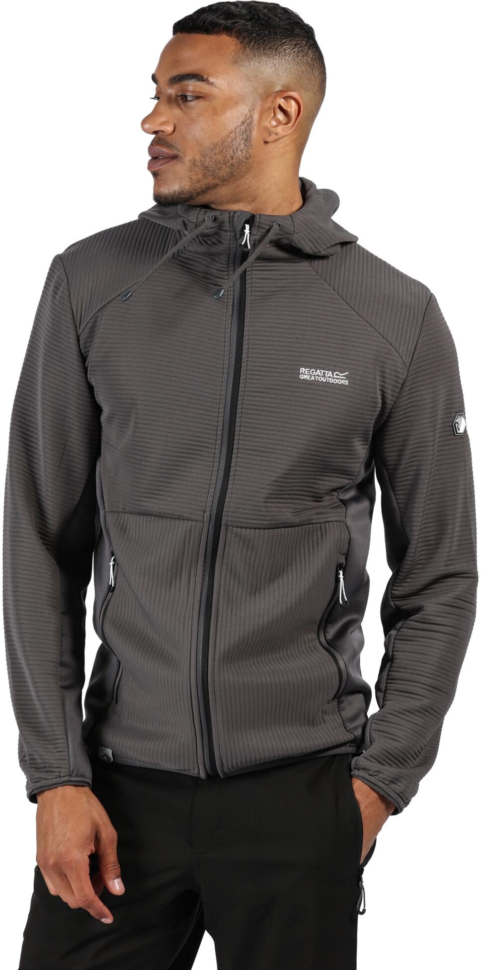 

Кофта флисовая Regatta Terota RMA414-3DG L Серая