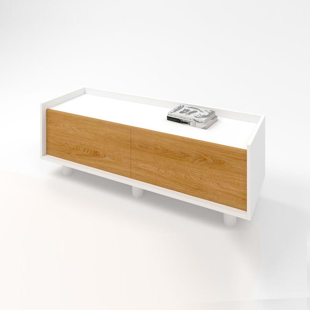 

Тумба под телевизор WOSCO М03.30171 белый / дуб
