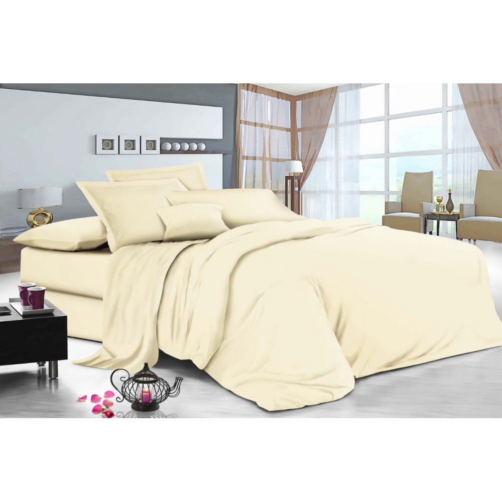 

Комплект постельного белья Manner Beige SoundSleep бязь евро