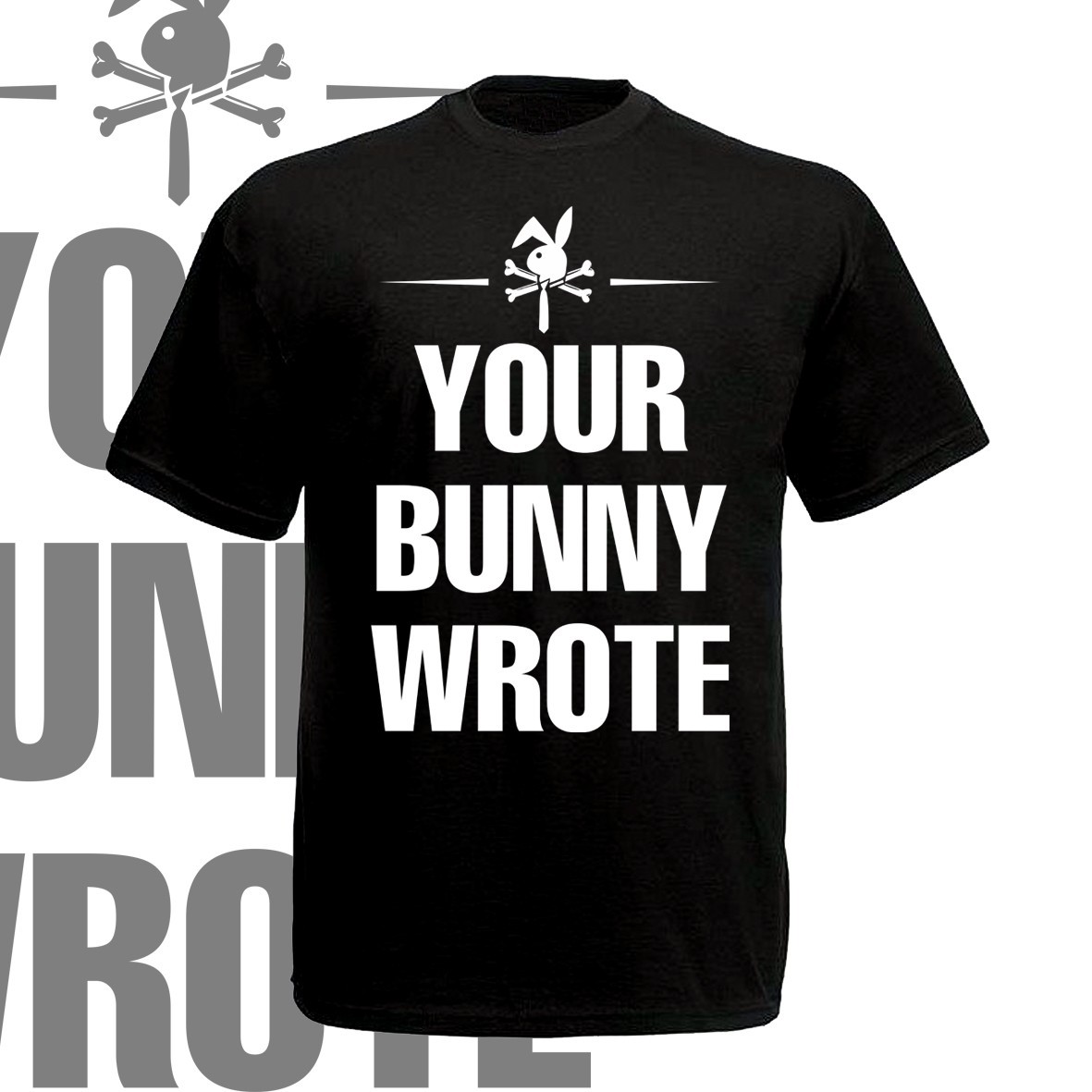 

Футболка GBI "Your bunny wrote" прямая классика, черный, , ФЧ-0159, Футболка GBI "Your bunny wrote" прямая классика, черный, L, ФЧ-0159