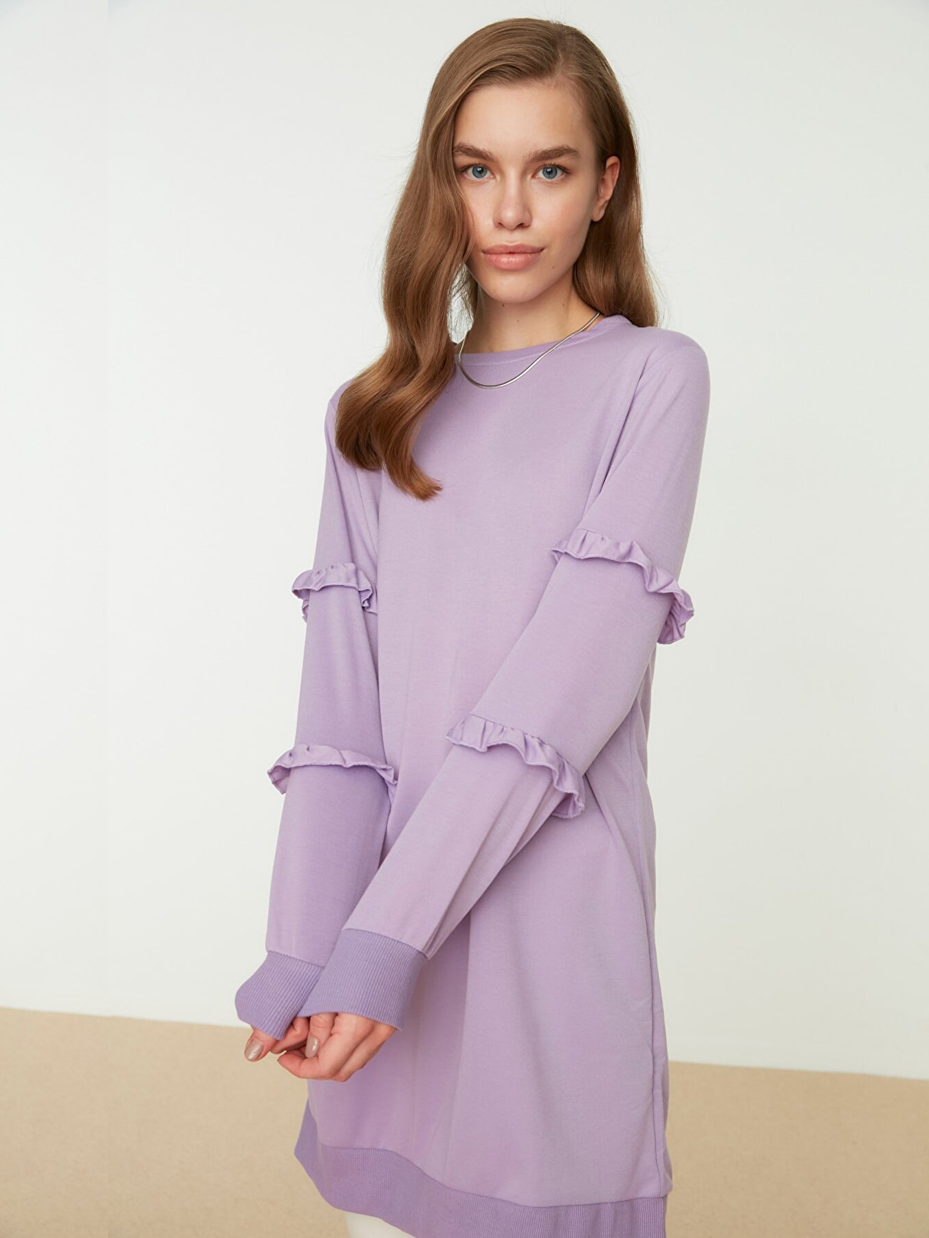 

Свитшот Trendyol TCTSS21TN0088  Lila, Свитшот Trendyol TCTSS21TN0088 S Lila