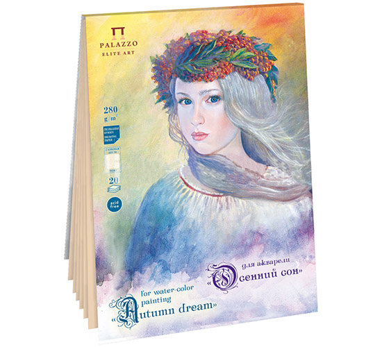 

Планшет для акварели Осенний сон Лилия Холдинг 280г 20л А5
