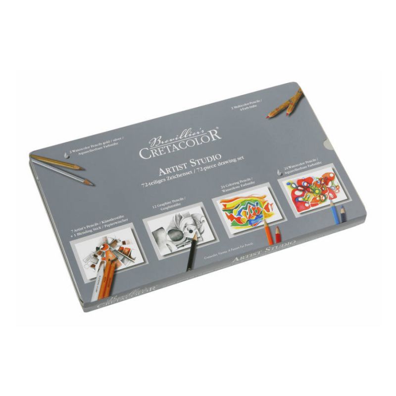 

Набор для рисунка 72шт. Cretacolor Artist Studio Sketching and Drawing