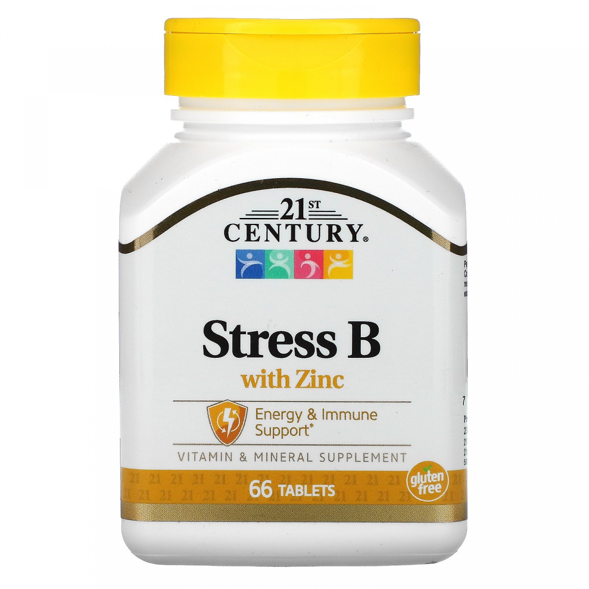 

Стресс B + Цинк 21st Century (STRESS B with Zinc) 66 таблеток