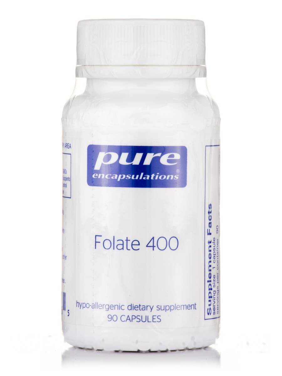 

Фолат Pure Encapsulations (Folate) 400 мкг 90 капсул