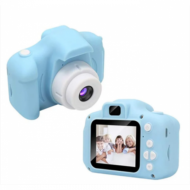 

Детская цифровая камера WOW Camera GM14 Детский фотоаппарат Blue
