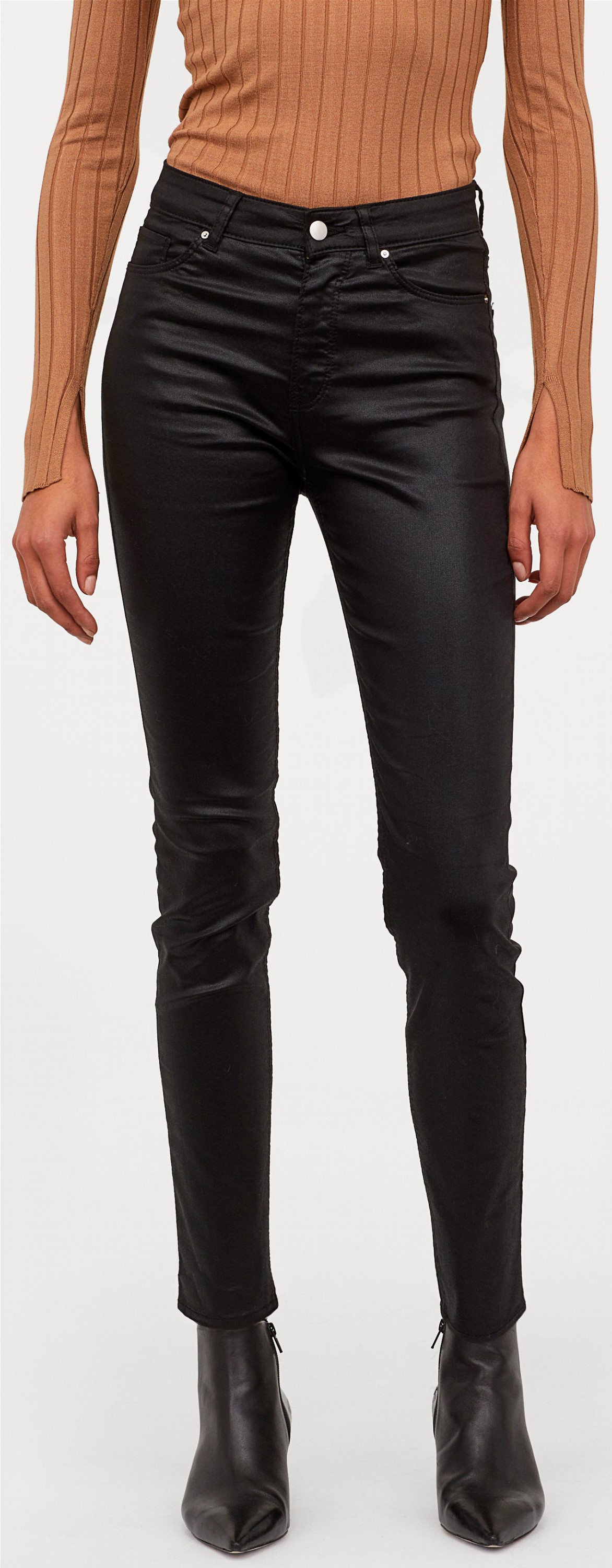 

Джинсы H&M  черный блеск 5622458, Джинсы H&M 40 черный блеск 5622458