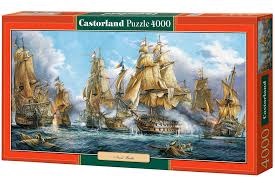 

Пазли Castorland 4000 ел. Морська баталія