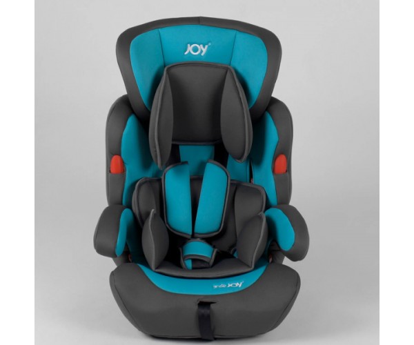 

Автокресло универсальное JOY NB-4001, с бустером, группа1/2/3, от 9-36 кг, Серо-голубое
