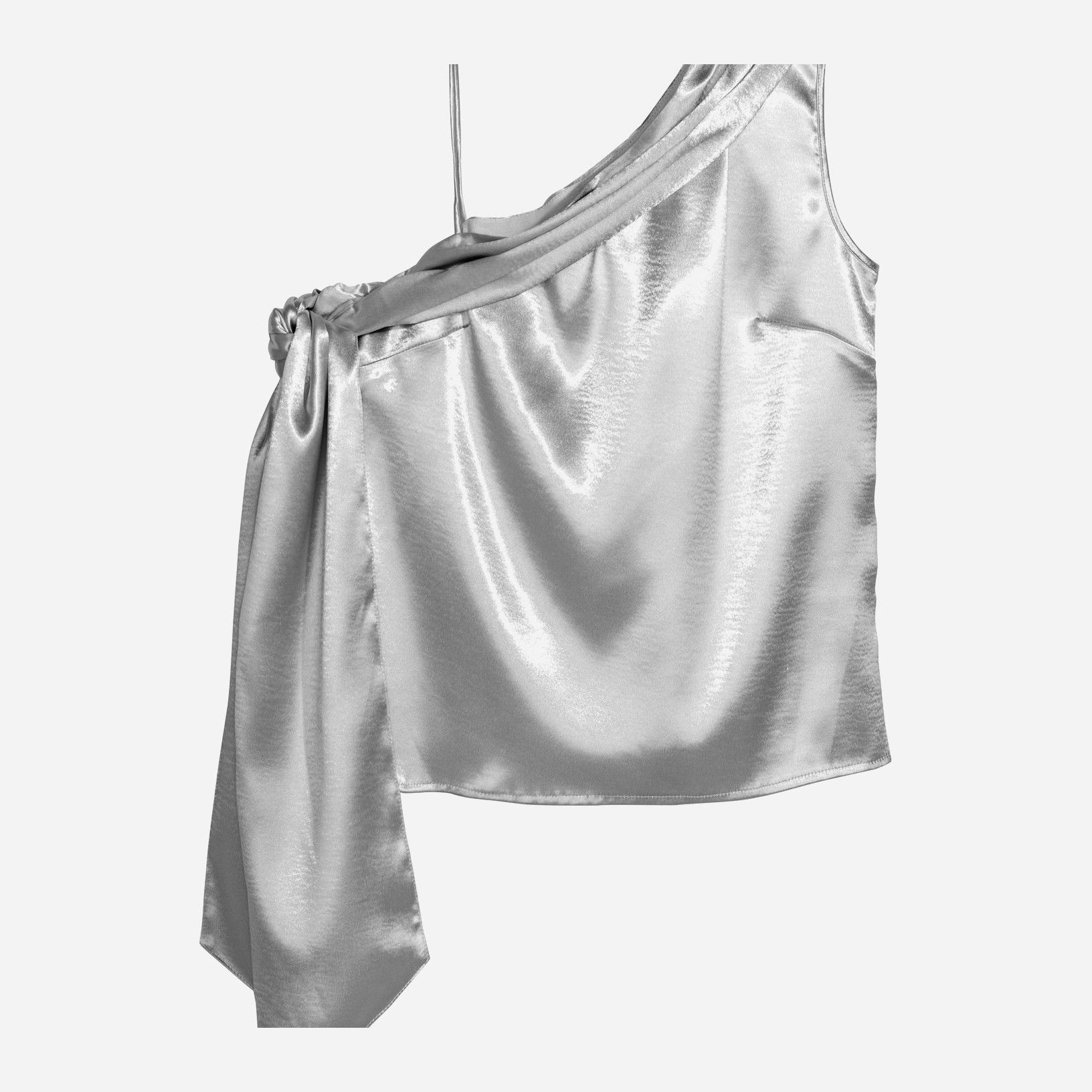 

Топ H&M 0606409-03  Серебристый, Топ H&M 0606409-03 36 Серебристый