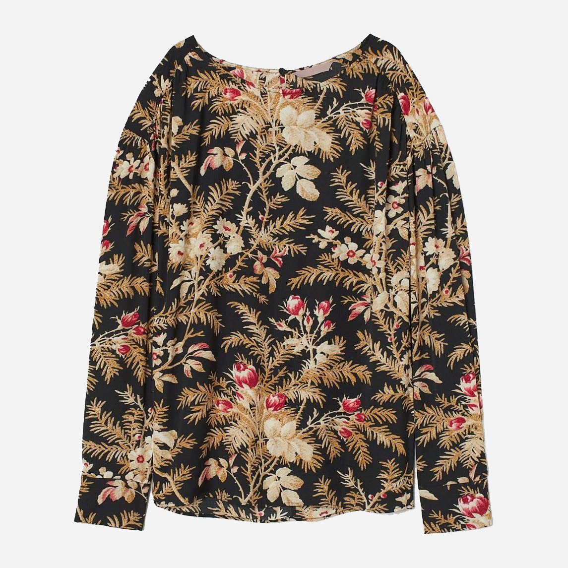 

Блузка H& 0817150-01  Черная, Блузка H&M 0817150-01 M Черная