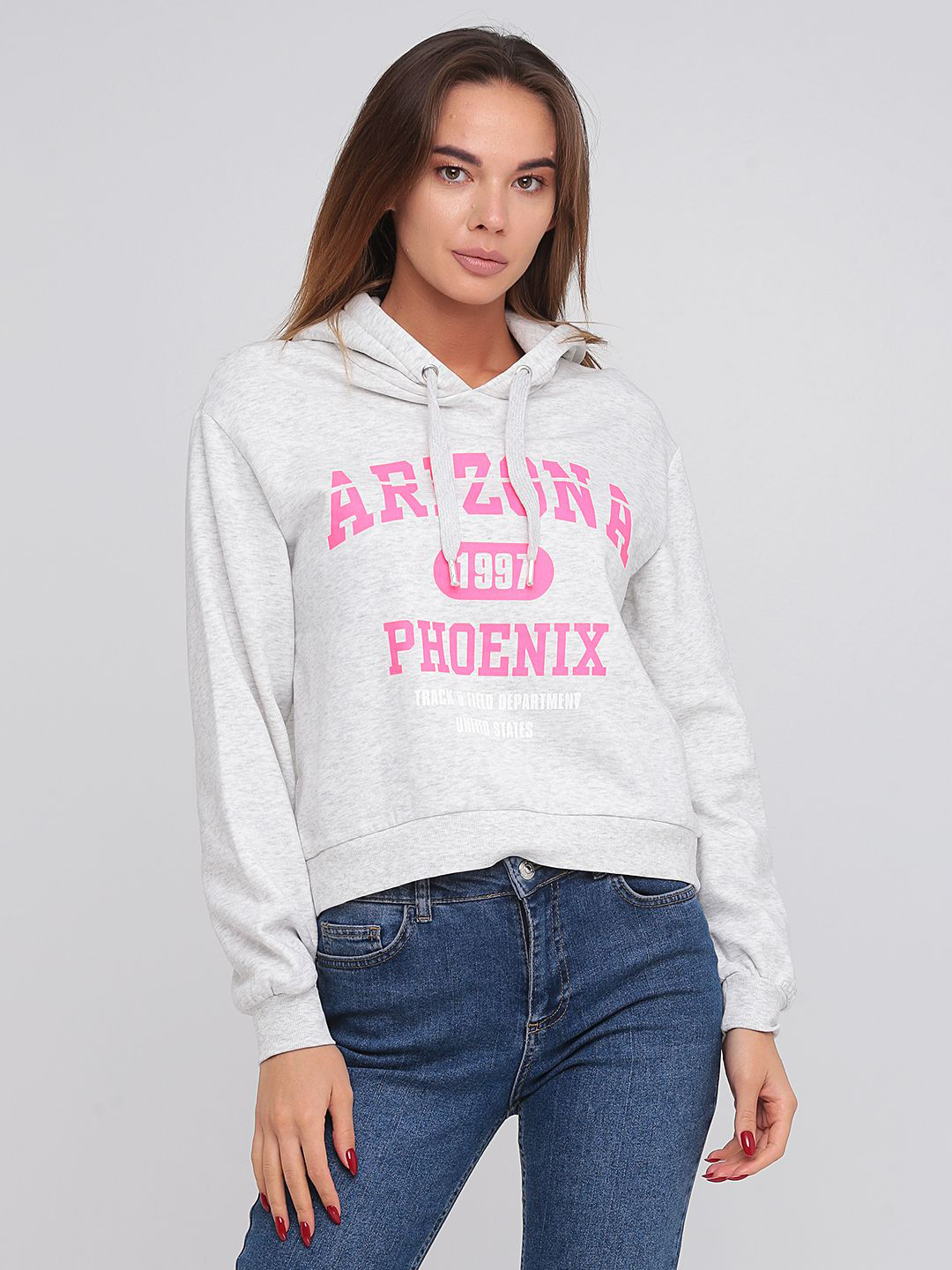 

Худи H&M 0754697-01  Светло-серое, Худи H&M 0754697-01 XS Светло-серое